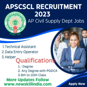 APSCSCL Recruitment 2023