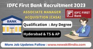 IDFC First Bank Recruitment 2023
