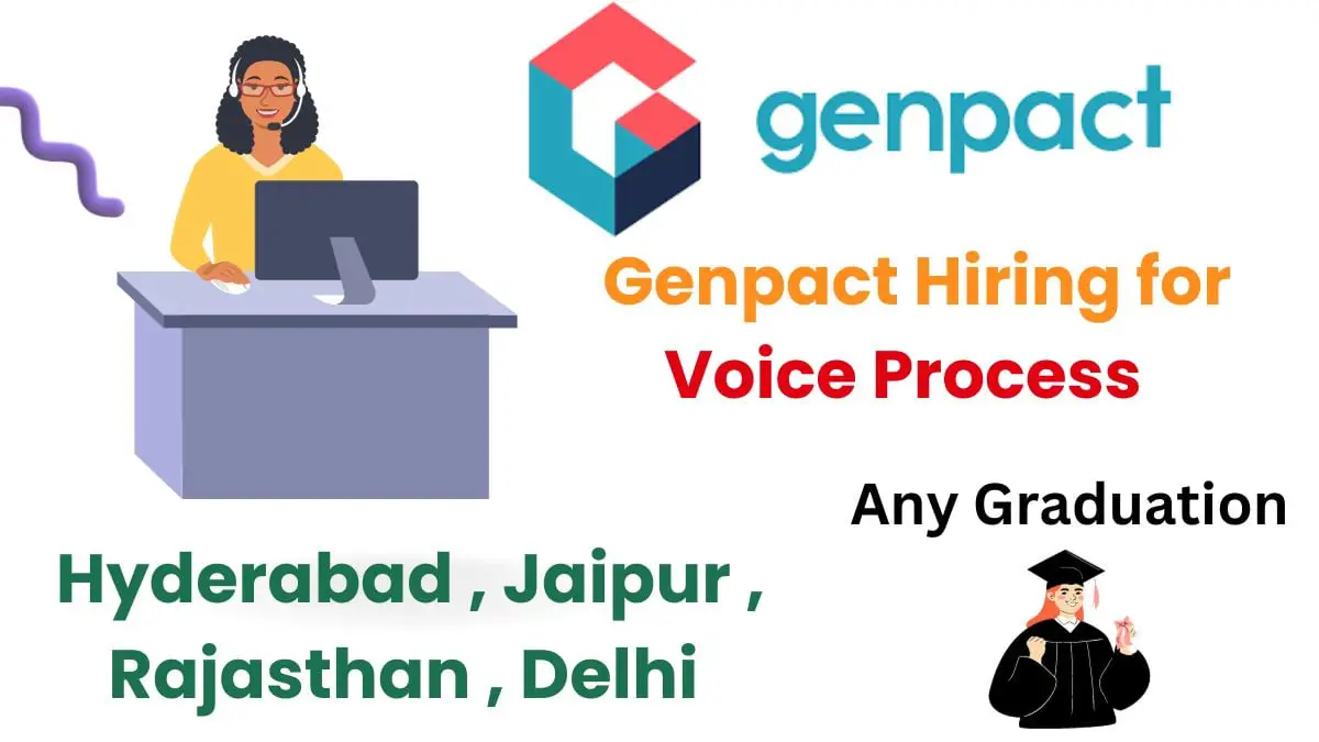 Genpact Hiring for Voice Process