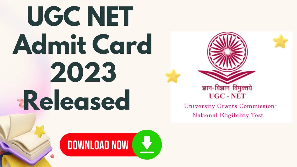 UGC NET ADMIT CARD 2023