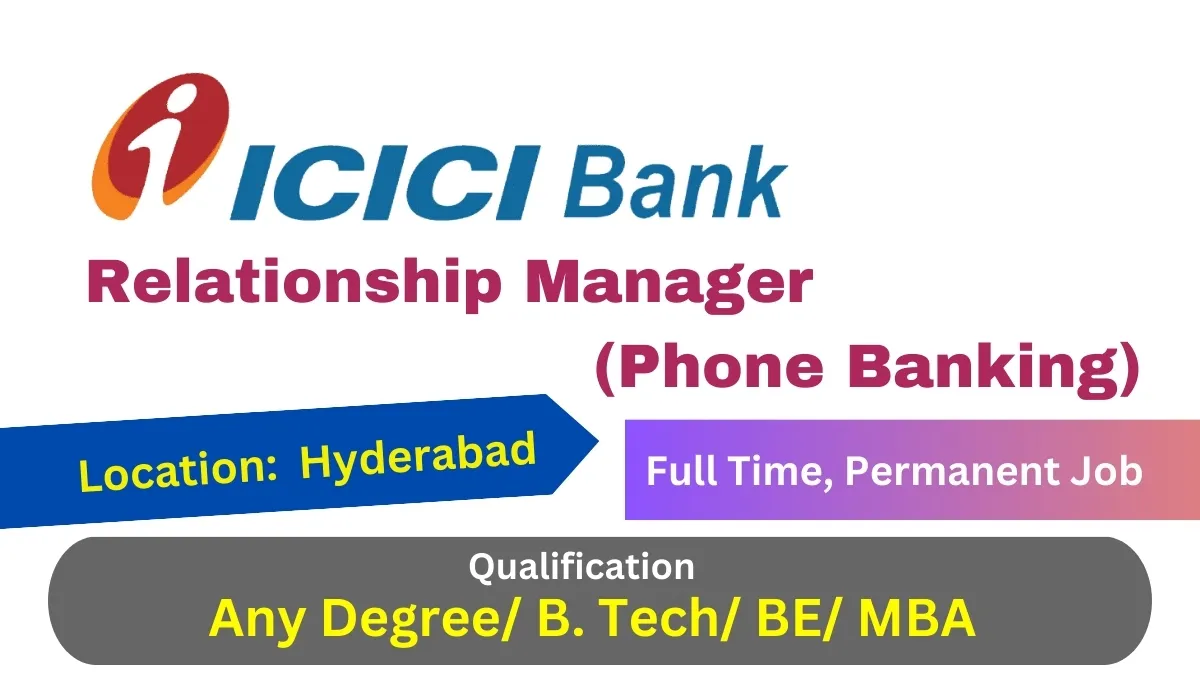 ICICI Careers Recruitment 2024