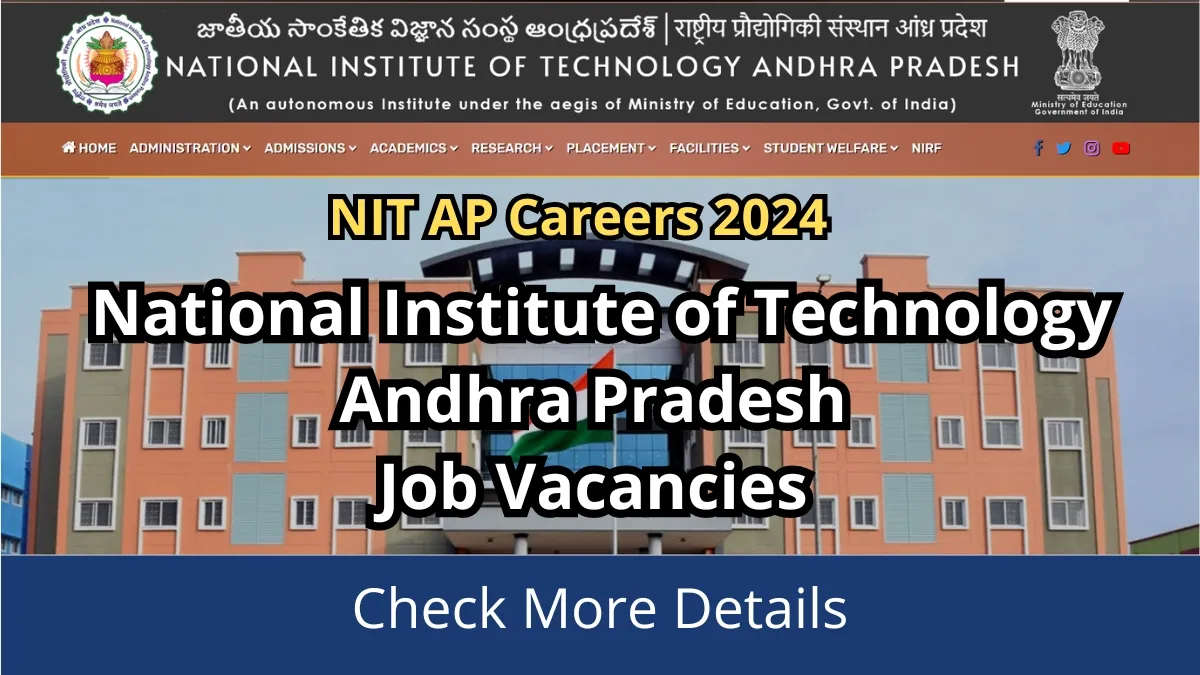 NIT AP Careers 2024