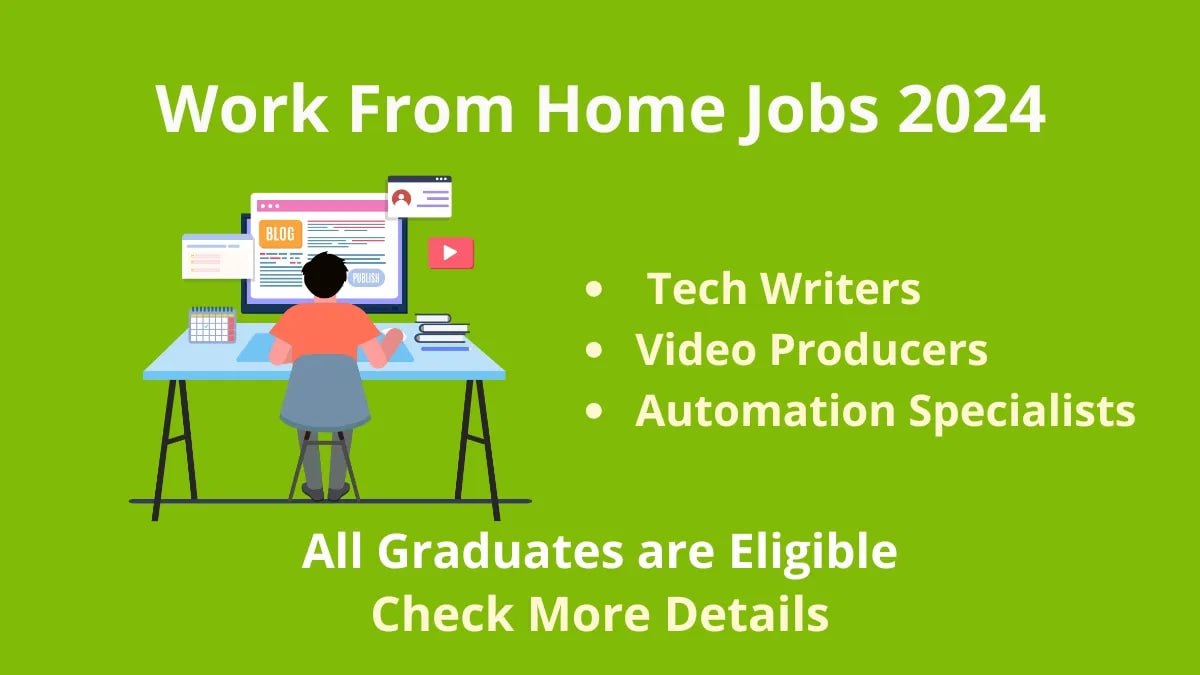 Work From Home Jobs 2024 Sep update