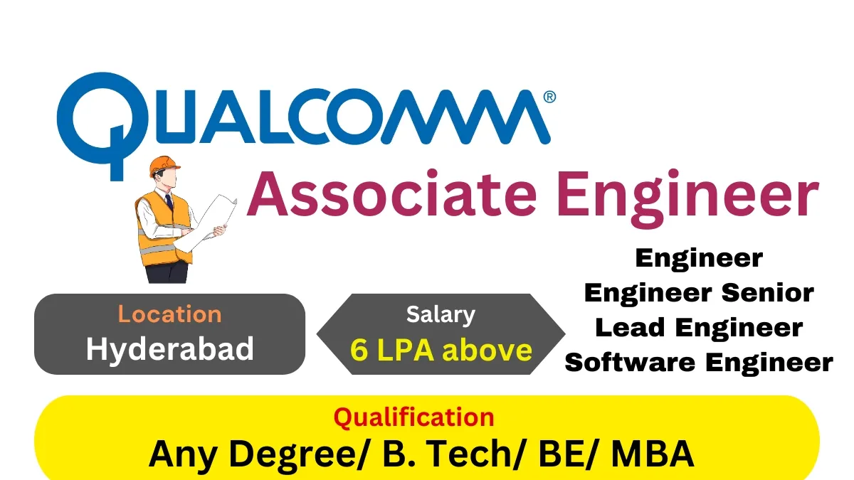 Associate Engineer Role at Qualcomm Hyderabad 1