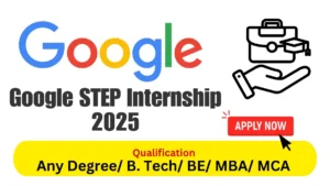 Google STEP Internship 2025