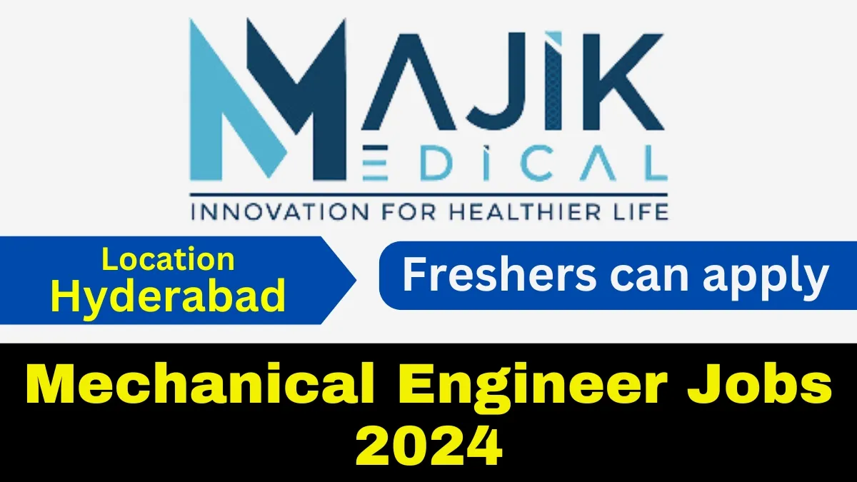 Mechanical Engineer Jobs 2024 Latest Update