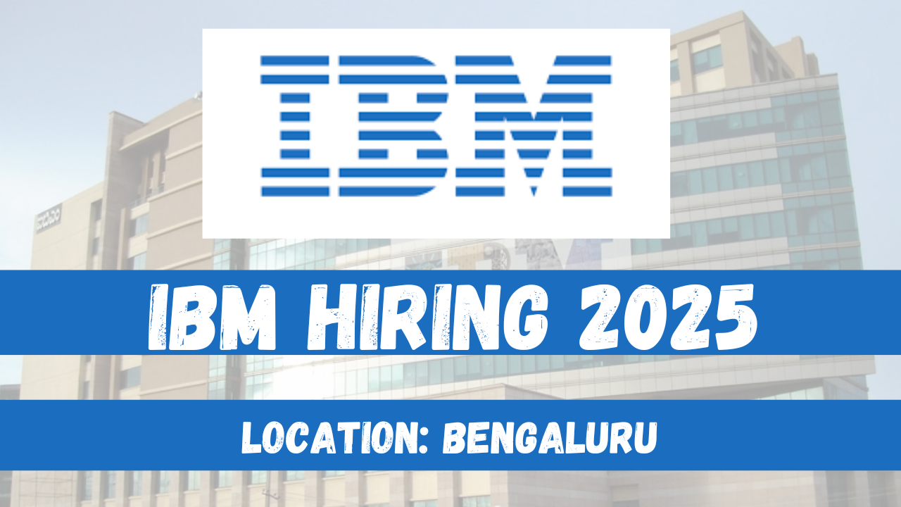 IBM Hiring 2025