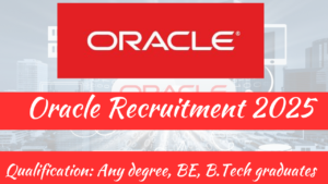 Oracle Recruitment 2025
