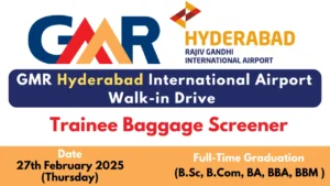 GMR Hyderabad International Airport Recruitment 2025