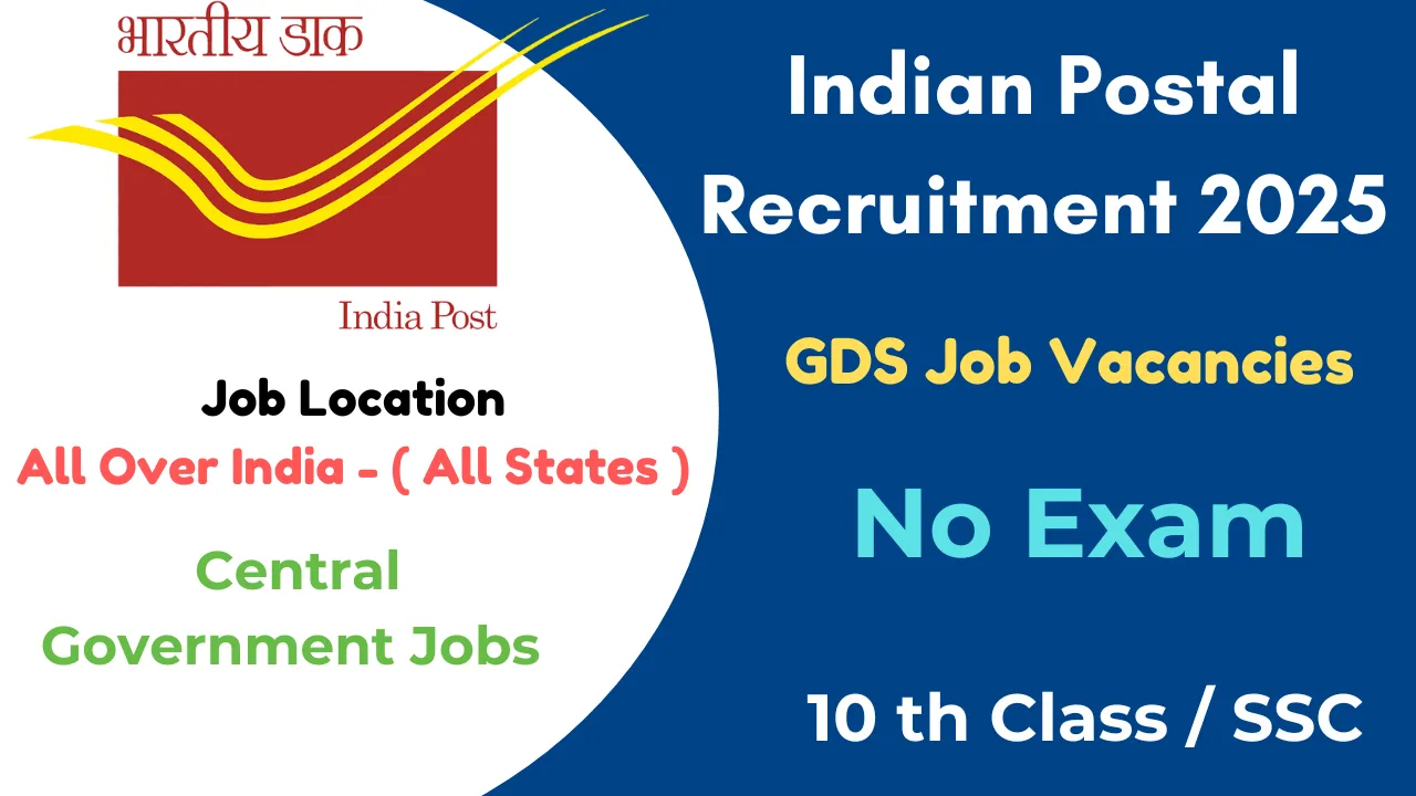 Indian Postal GDS Recruitment 2025