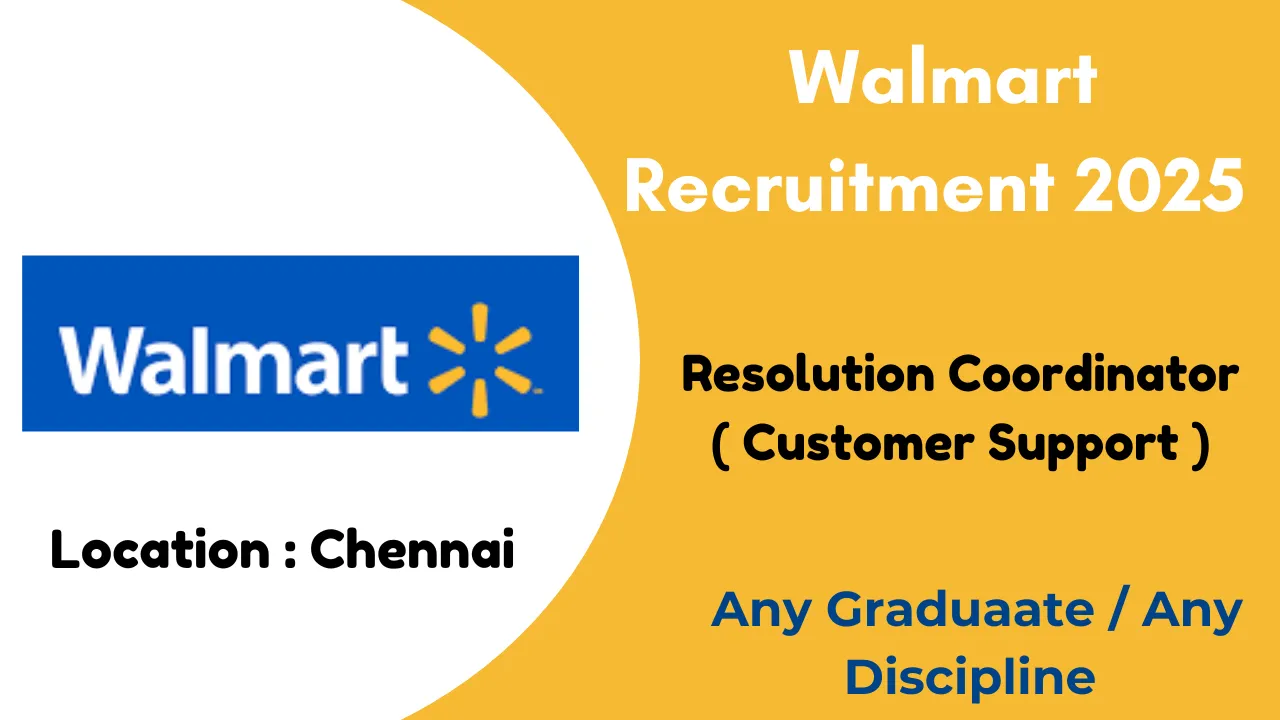 Walmart Recruitment 2025