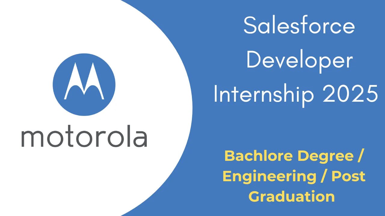 Salesforce Developer Internship 2025