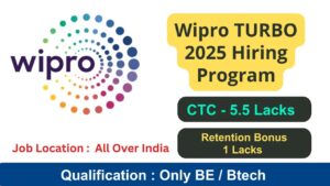 Wipro TURBO 2025 Hiring Program