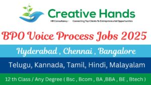 BPO Voice Process Jobs 2025