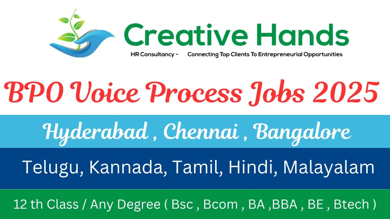 BPO Voice Process Jobs 2025