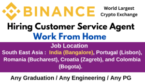 Binance Hiring Customer Support Agents 2025