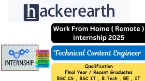 Remote Internship Opportunity 2025