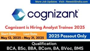 Cognizant Hiring 2025 Freshers