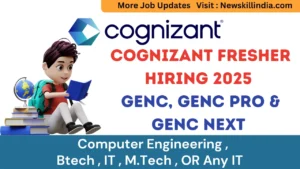 Cognizant Fresher Hiring 2025