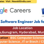 Google Software Engineer Job for 2026 Graduates