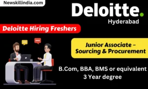 Deloitte Hiring Freshers in Hyderabad