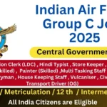 Indian Air Force Group C Jobs 2025