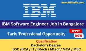 IBM Software Engineer Job in Bangalore
