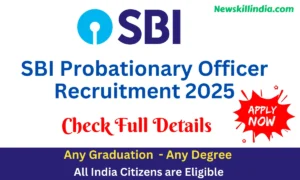 SBI Probationary Officer Recruitment 2025