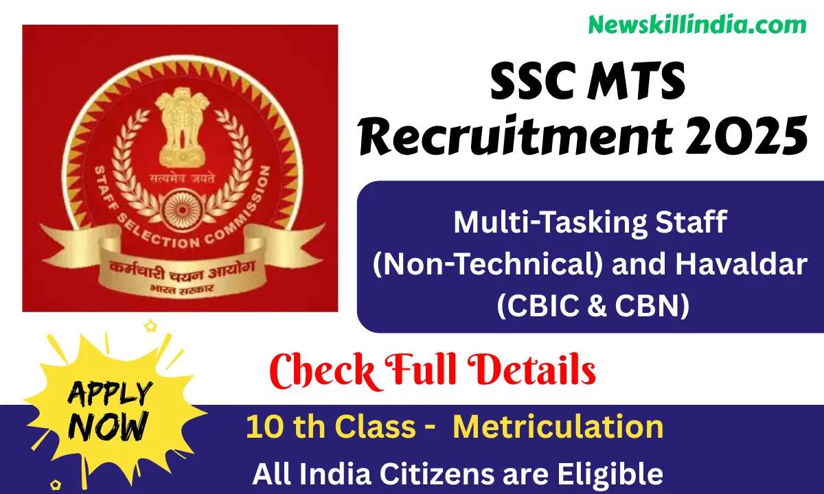 SSC MTS Recruitment 2025
