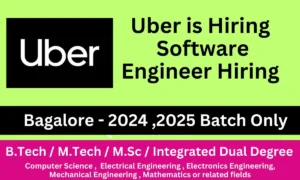 Uber Software Engineer Hiring 2025