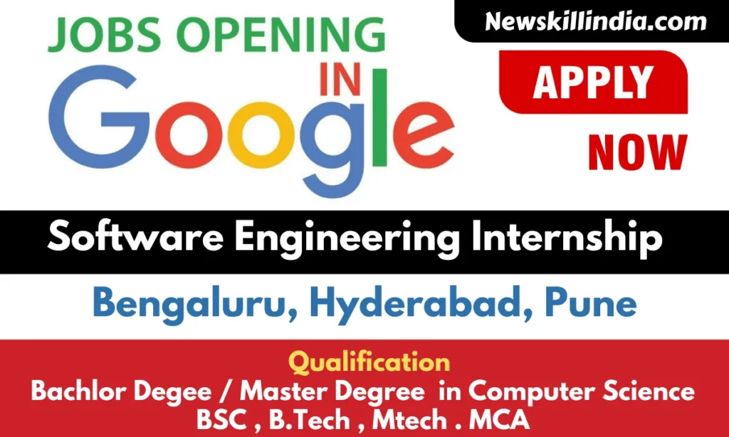 Google Software Engineering Internship 2026