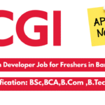 Python Developer Job for Freshers in Bangalore