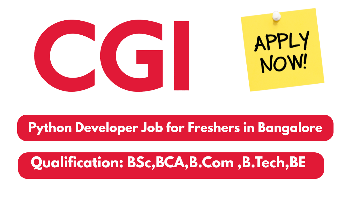 Python Developer Job for Freshers in Bangalore