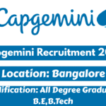 Capgemini Recruitment 2025