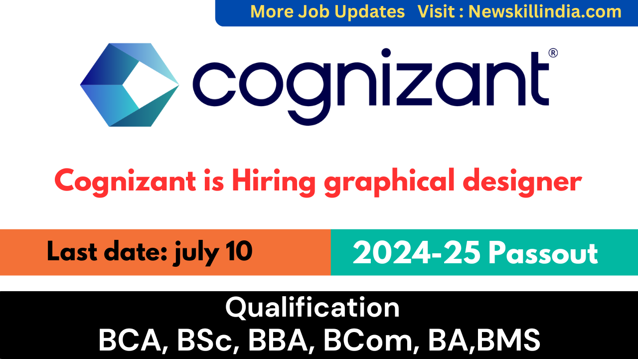 Cognizant is Hiring Graphic Designers 2025