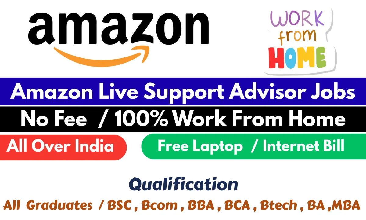 Amazon Live Support Advisor Jobs 2025
