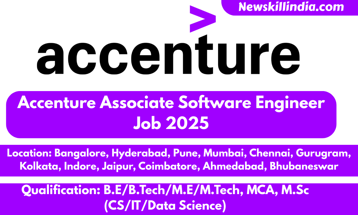 Accenture Associate Software Engineer Job 2025