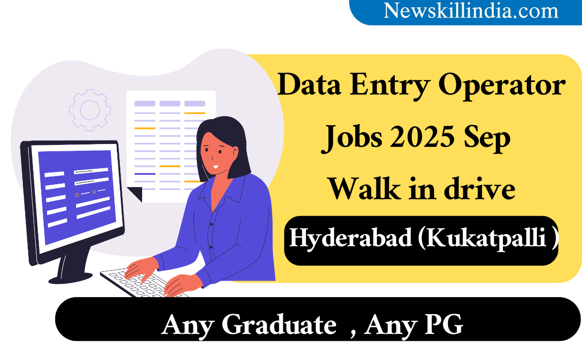 Data Entry Operator Jobs 2025 Sep