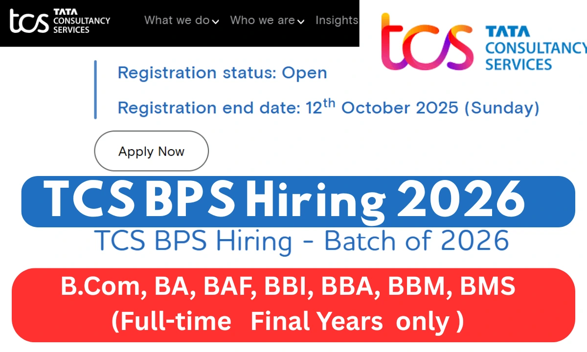 TCS BPS Hiring 2026