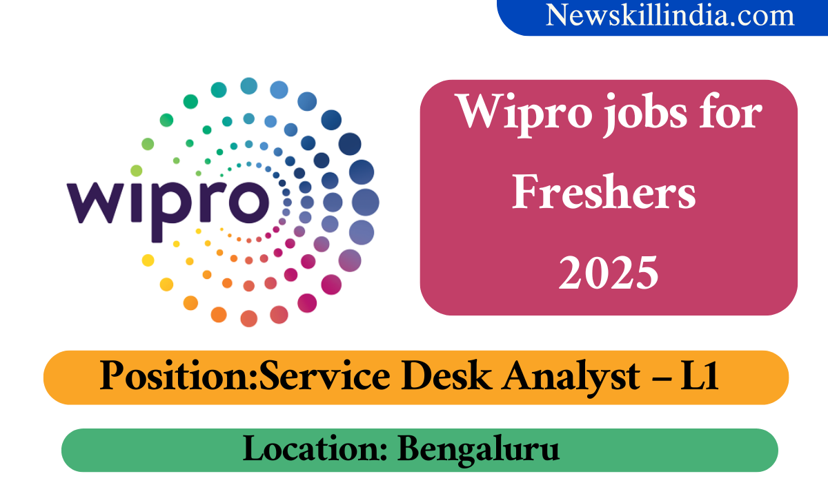 Wipro jobs for Freshers 2025