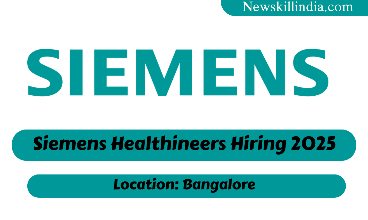 Siemens Healthineers Hiring 2025