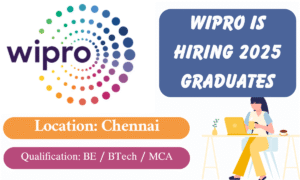 Wipro is Hiring 2025 Graduates
