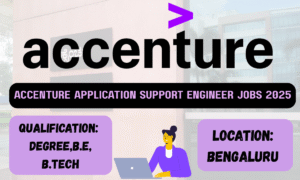 Accenture Application Support Engineer Jobs 2025