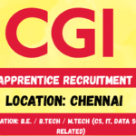 CGI Apprentice Recruitment 2025