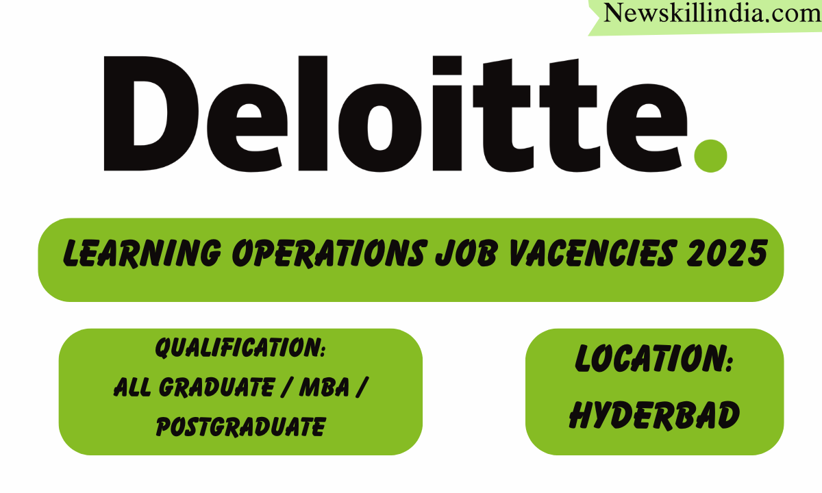 Learning Operations Job Vacencies 2025