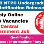 RRB NTPC Undergraduate Recruitment 2025
