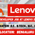 IT Developer Job at Lenovo 2025