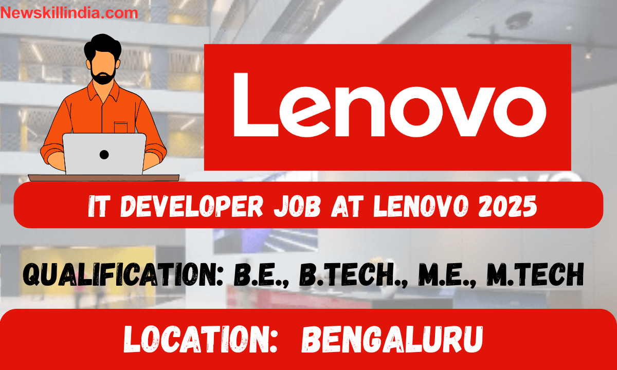IT Developer Job at Lenovo 2025