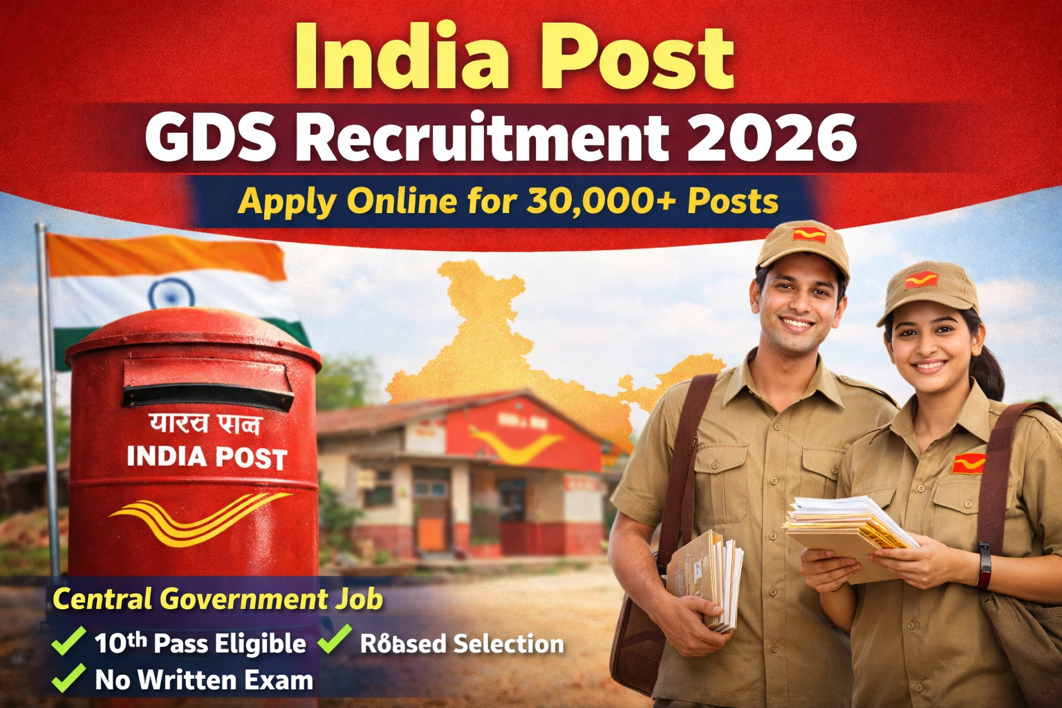 India Post GDS Recruitment 2026, India Post GDS Apply Online, Gramin Dak Sevak Vacancy 2026, India Post Jobs 2026, Post Office Recruitment 2026, 10th Pass Government Jobs, Central Government Jobs 2026, India Post GDS Notification, GDS Online Form 2026, India Post GDS Merit List, Post Office Jobs for 10th Pass, India Post BPM ABPM Jobs, Latest Government Jobs 2026, Sarkari Naukri 2026, India Post GDS Salary, No Exam Government Jobs, Rural Postal Jobs India, India Post GDS Selection Process, GDS Application Form 2026, indiapostgdsonline.gov.in