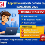 CGI Apprentice Associate Software Engineer 2025 in Bangalore -Apply now